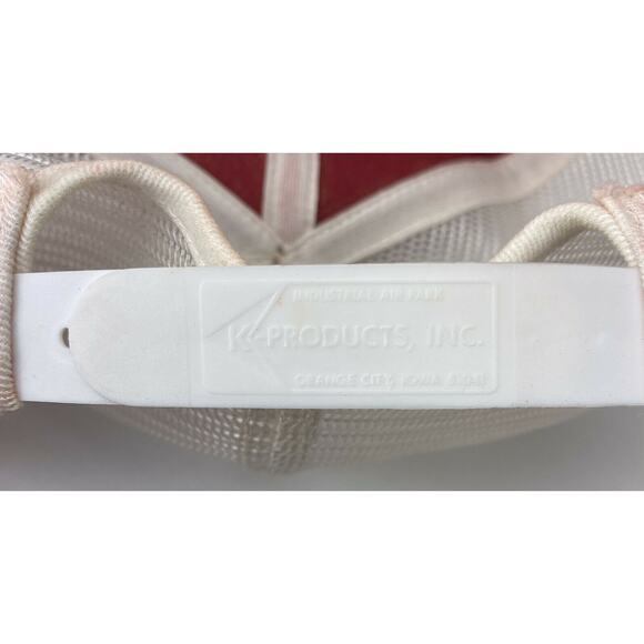 Vintage K-Products Smith’s Farm Market Snapback Patch Mesh Trucker Hat Red Barn - Picture 6 of 6